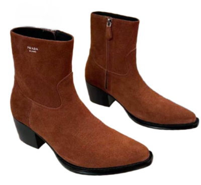 Ботильоны Prada Коричневые F