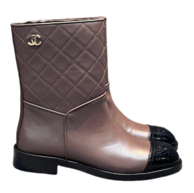 Ботинки Chanel Коричневые F
