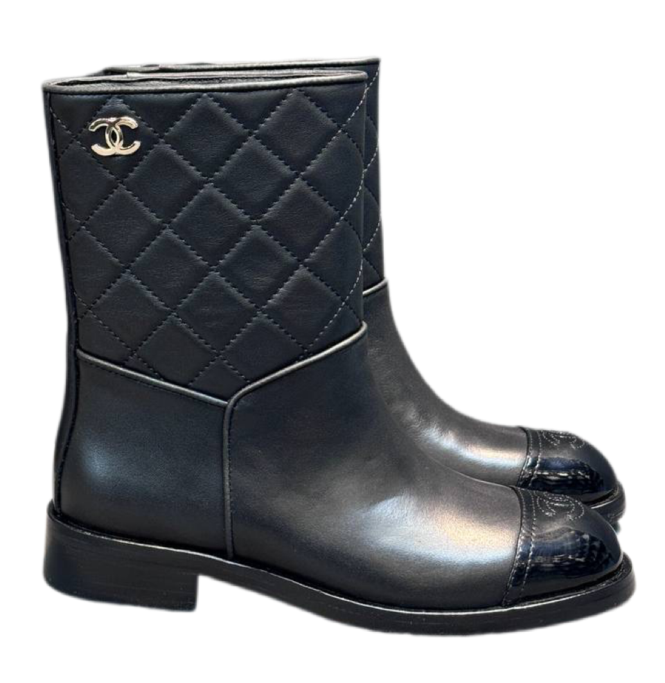 Ботинки Chanel Черные F
