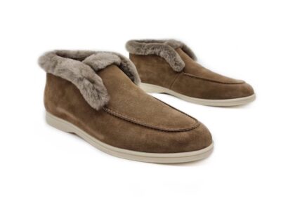 Ботинки Loro Piana Open Walk Светло коричневые M