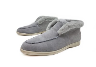 Ботинки Loro Piana Open Walk Серые M