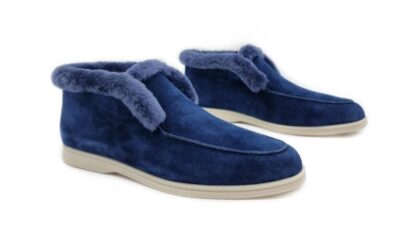 Ботинки Loro Piana Open Walk Синие M