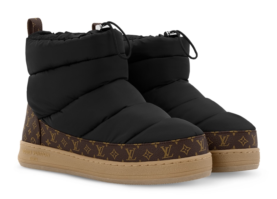Ботинки Louis Vuitton Lv Cloud Ankle Черные F