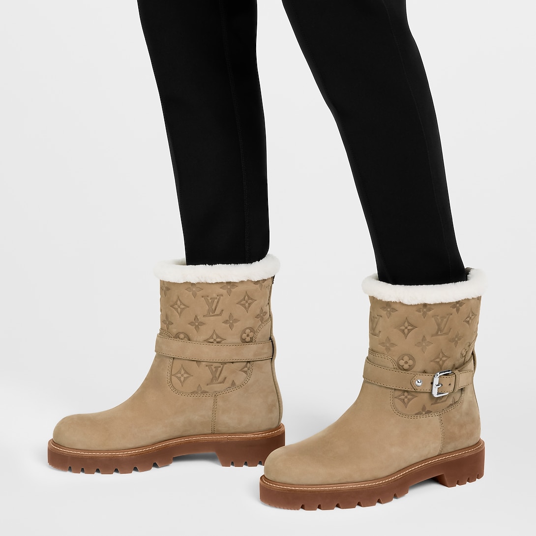 Ботинки Louis Vuitton Territory Бежевые F