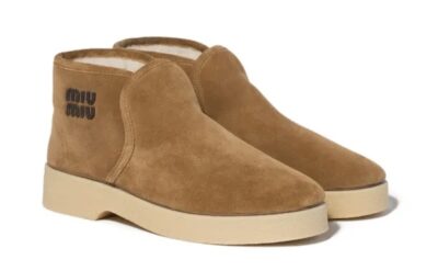 Ботинки Miu Miu Ul Коричневые F