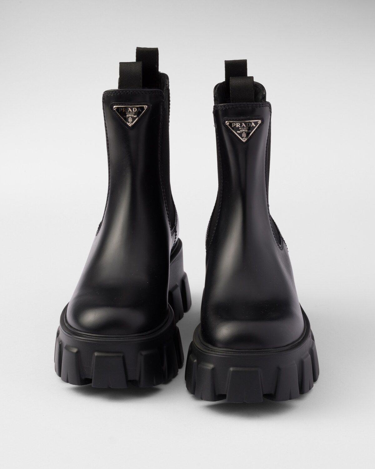 Ботинки Prada Monolith Черные F