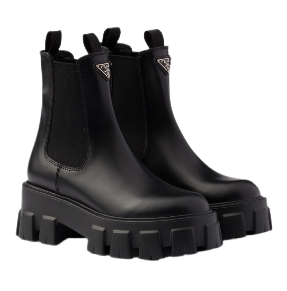 Ботинки Prada Monolith Черные F