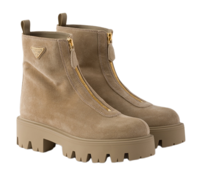 Ботинки Prada Бежевые F