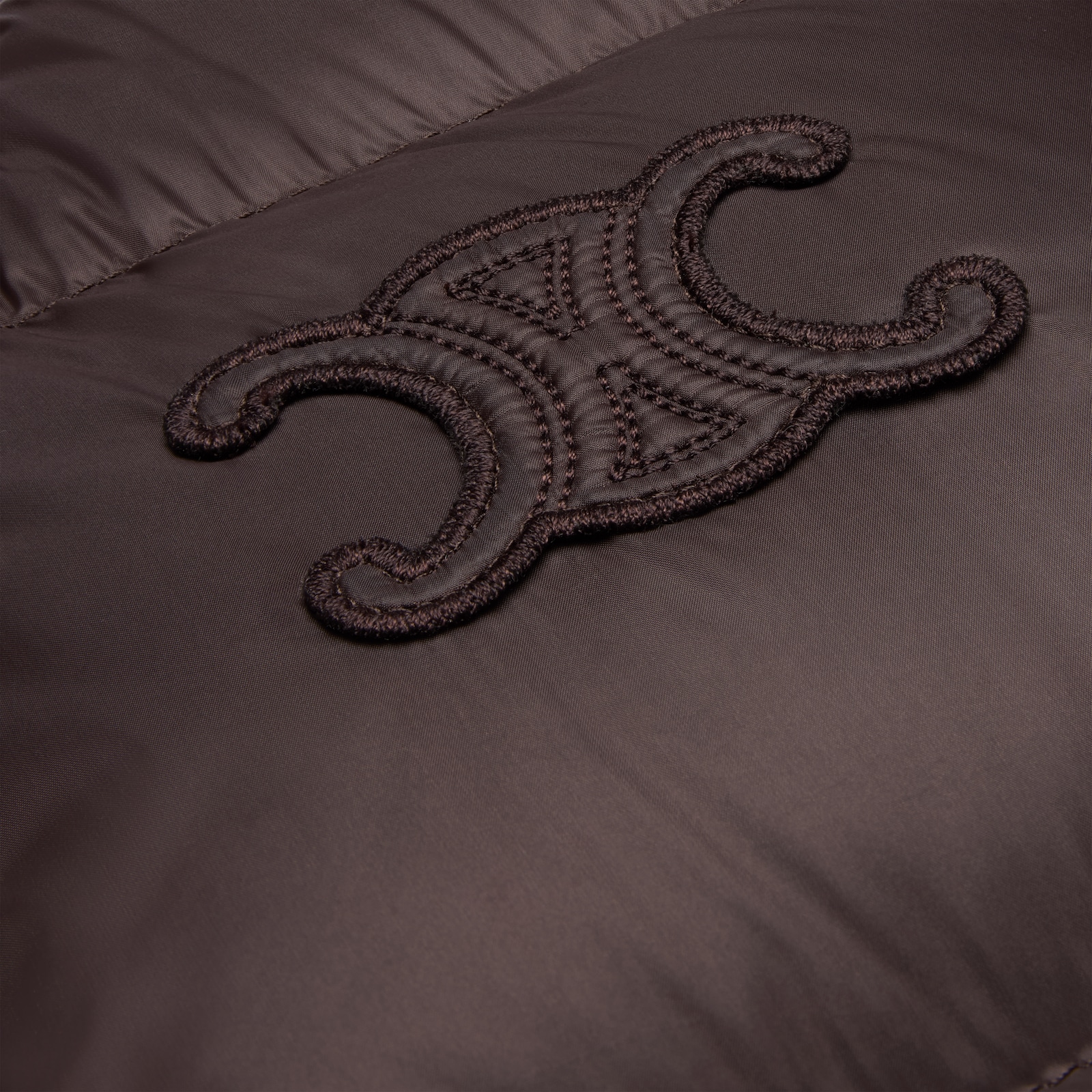 Жилет Celine Темно коричневый F