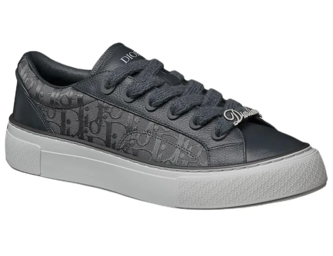 Кеды Dior B Spin Темно серые M