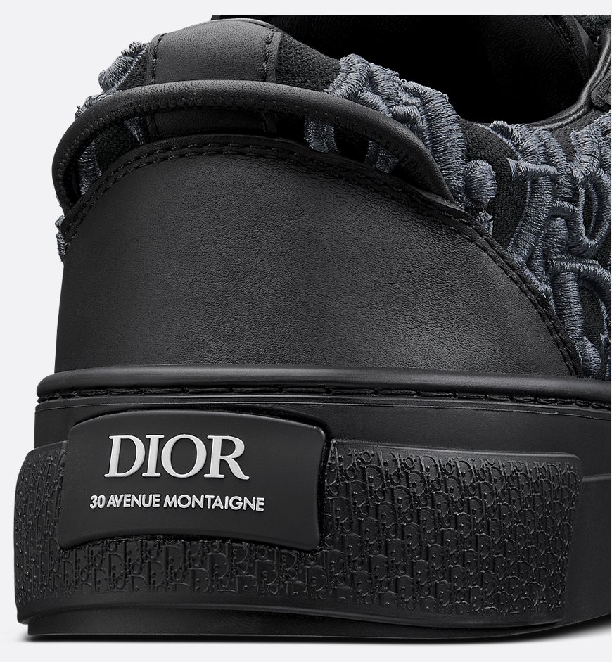 Кеды Dior B Spin Черные M