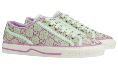 Кеды Gucci Tennis Бежевые F