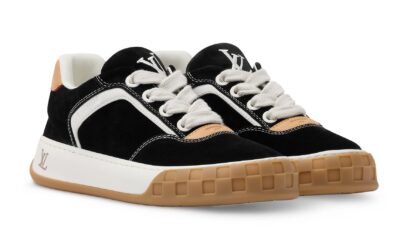 Кеды Louis Vuitton Lv Tilted Черные F