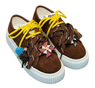 Кеды Miu Miu Коричневые F