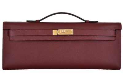 Клатчи Hermes Kelly Cut Бордовый N