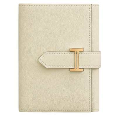 Кошелек Hermes Bearn Кремовый N