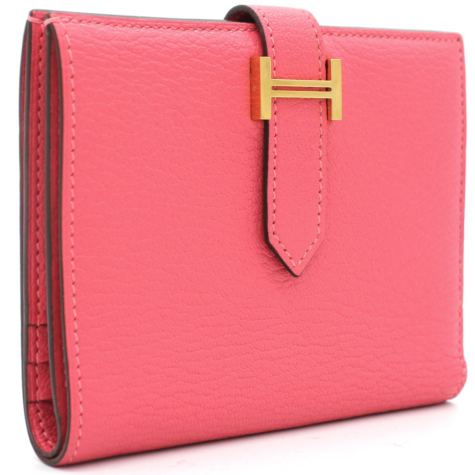 Кошелек Hermes Bearn Розовый N