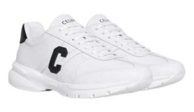 Кроссовки Celine Runner Cr Белые F
