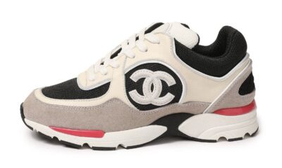 Кроссовки Chanel Cc Бежевые F