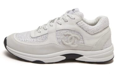 Кроссовки Chanel Cc Белые F