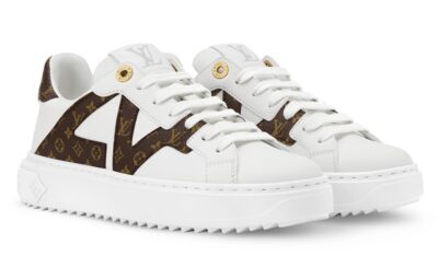 Кроссовки Louis Vuitton Time Out Белые M