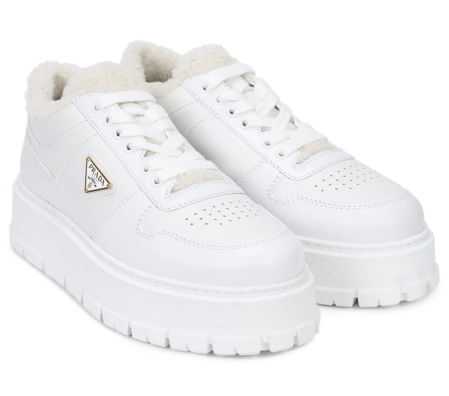 Кроссовки Prada Белые F