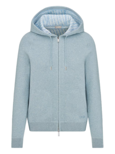 Куртка Dior Oblique Голубая F