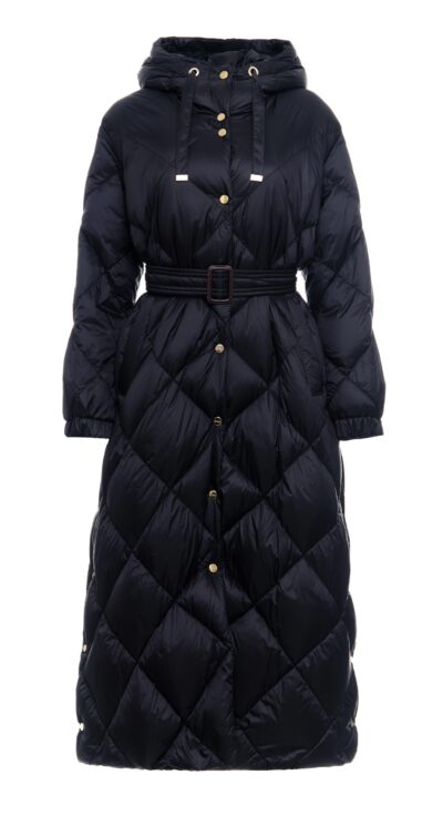 Куртка Max Mara Trepa Темно синяя F