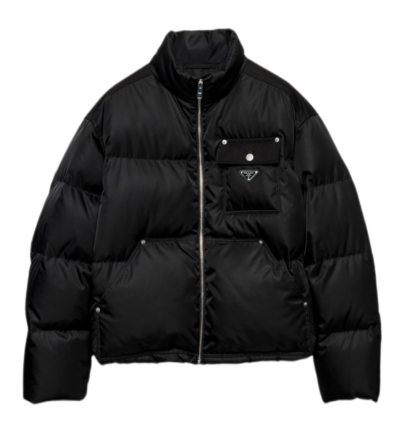 Куртка Prada Re nylon Черная M