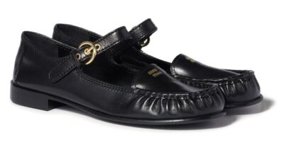 Лоферы Miu Miu Ul Черные F