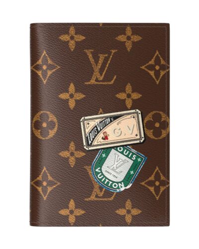 Обложка Louis Vuitton Monogram Коричневая F