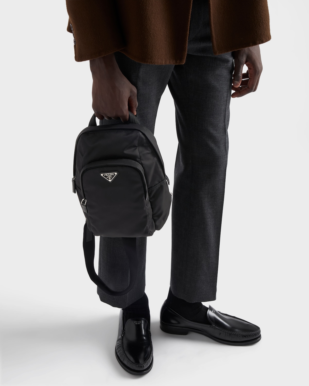 Рюкзак Prada Re nylon Черный N