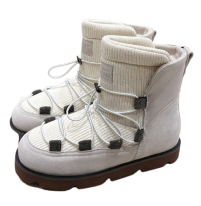 Сапоги Brunello Cucinelli Mountain Белые F