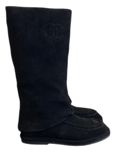 Сапоги Chanel Ul Черные F