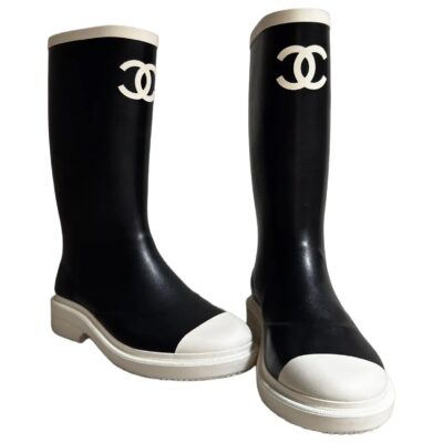 Сапоги Chanel Черные F