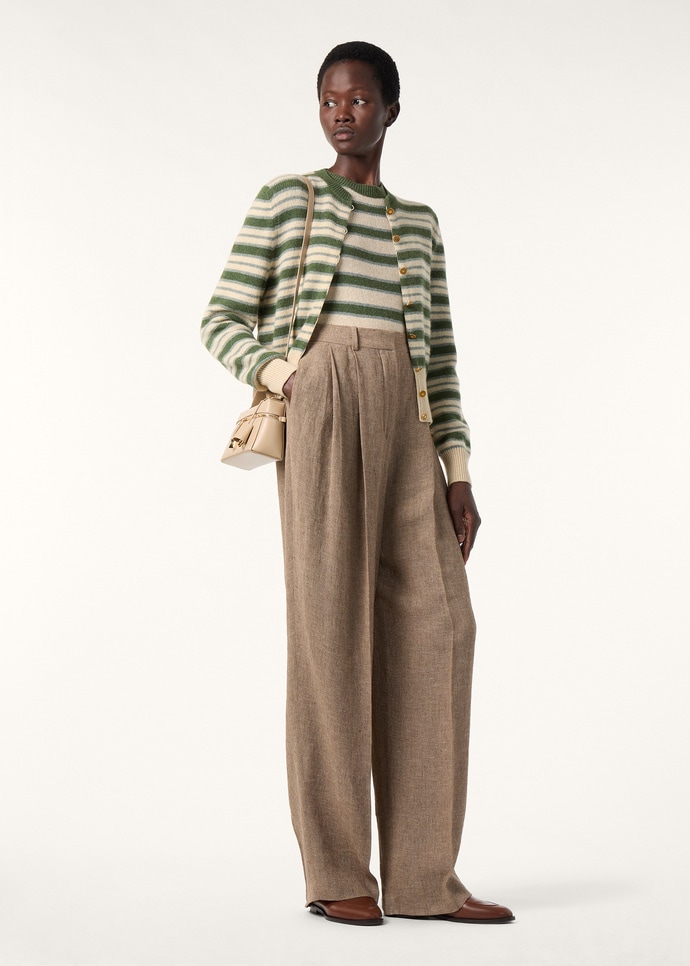 Свитшот Loro Piana Fobello Зеленый F