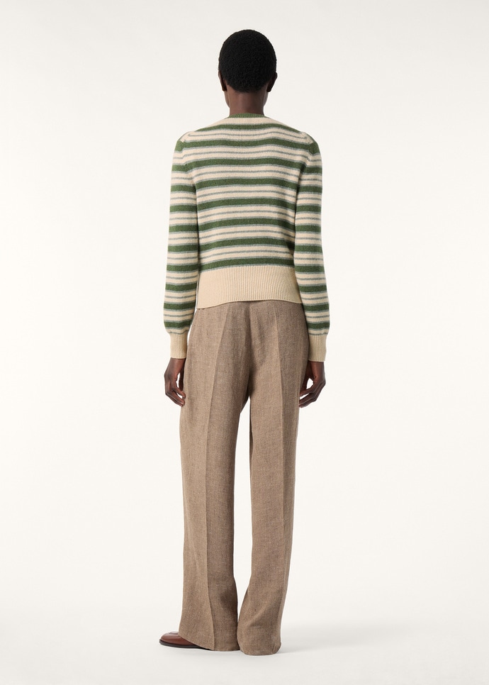 Свитшот Loro Piana Fobello Зеленый F