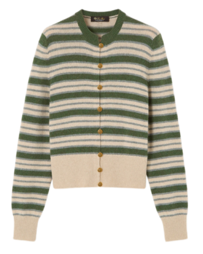 Свитшот Loro Piana Fobello Зеленый F