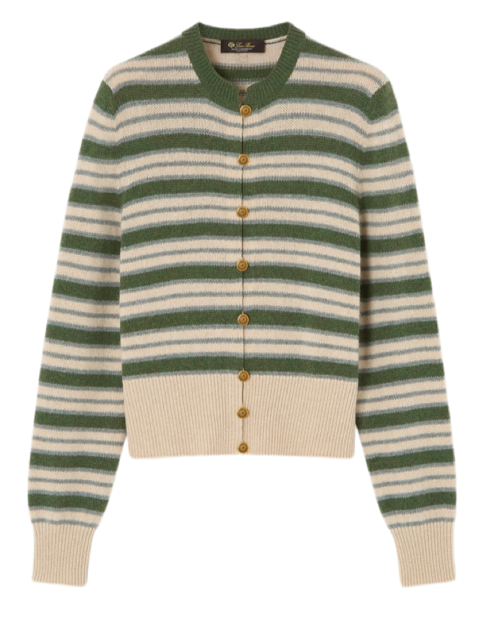 Свитшот Loro Piana Fobello Зеленый F