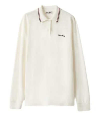 Свитшот Miu Miu Ul Белый F