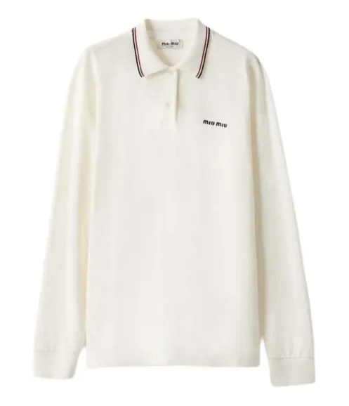 Свитшот Miu Miu Ul Белый F