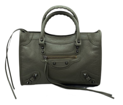 Сумка Balenciaga Le City Small Темно зеленая N