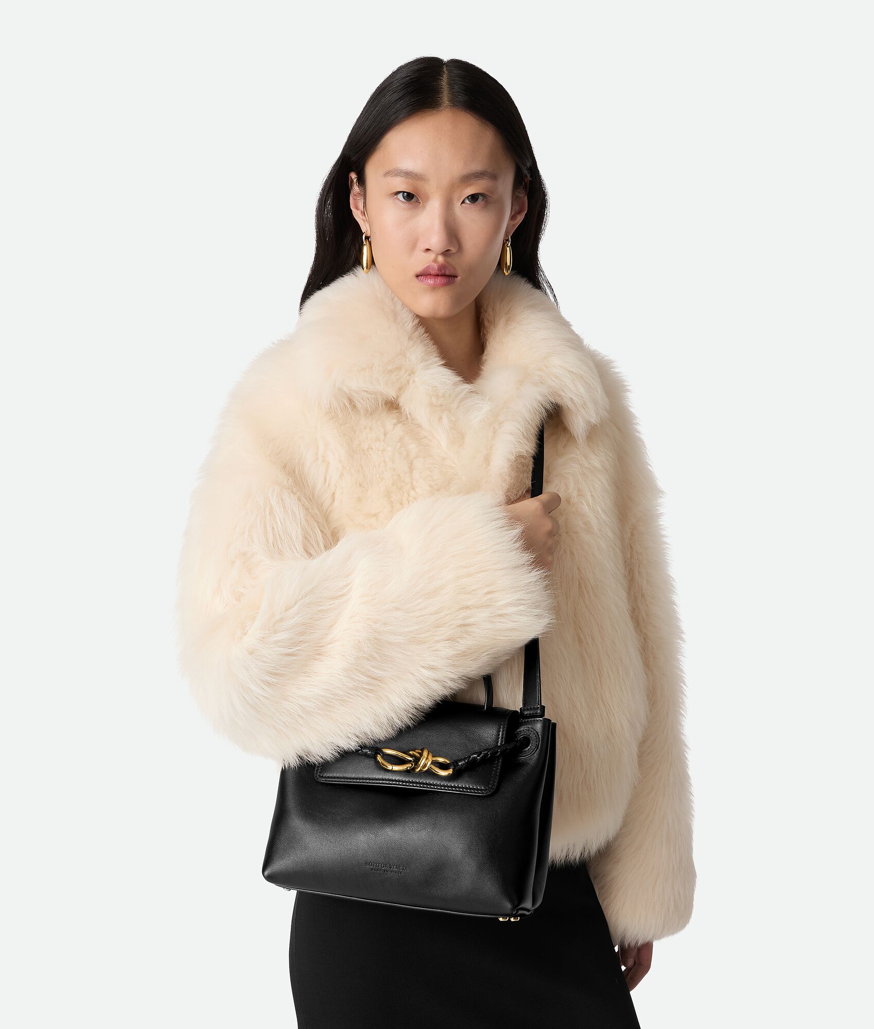 Сумка Bottega Veneta Ciao Ciao Piccola Черная N