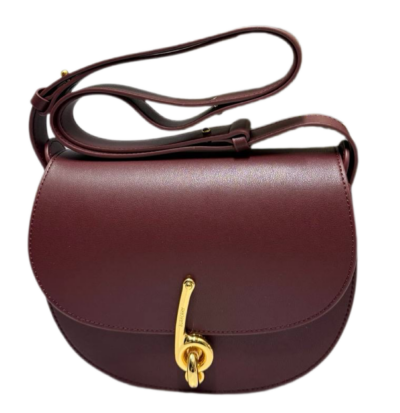 Сумка Burberry Bridle Small Бордовая N