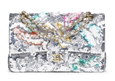 Сумка Chanel Ul Серебряная N