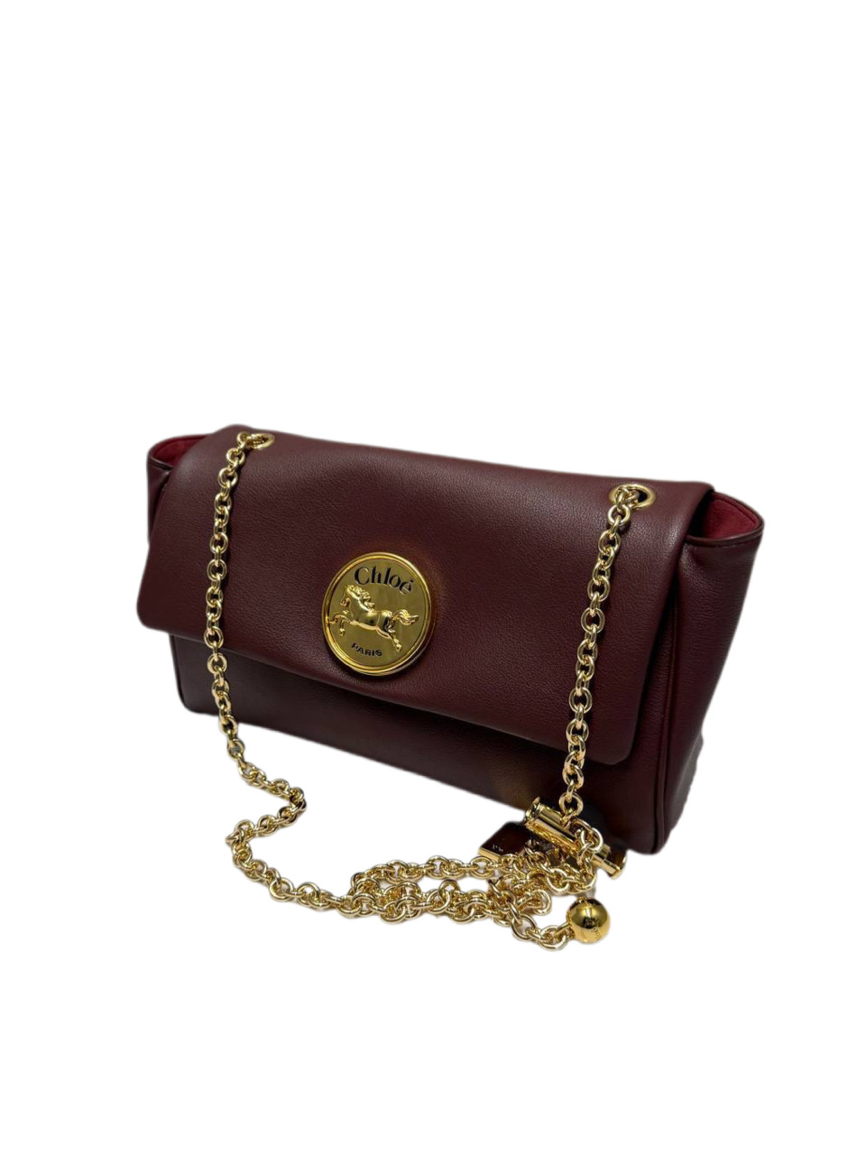 Сумка Chloe Chlo Бордовая N