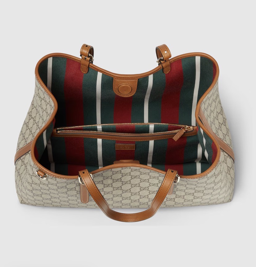 Сумка Gucci Gg Emblem Бежевая N