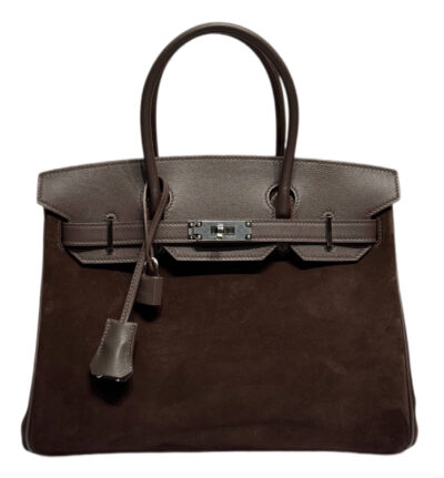 Сумка Hermes Birkin Swift Темно коричневая N
