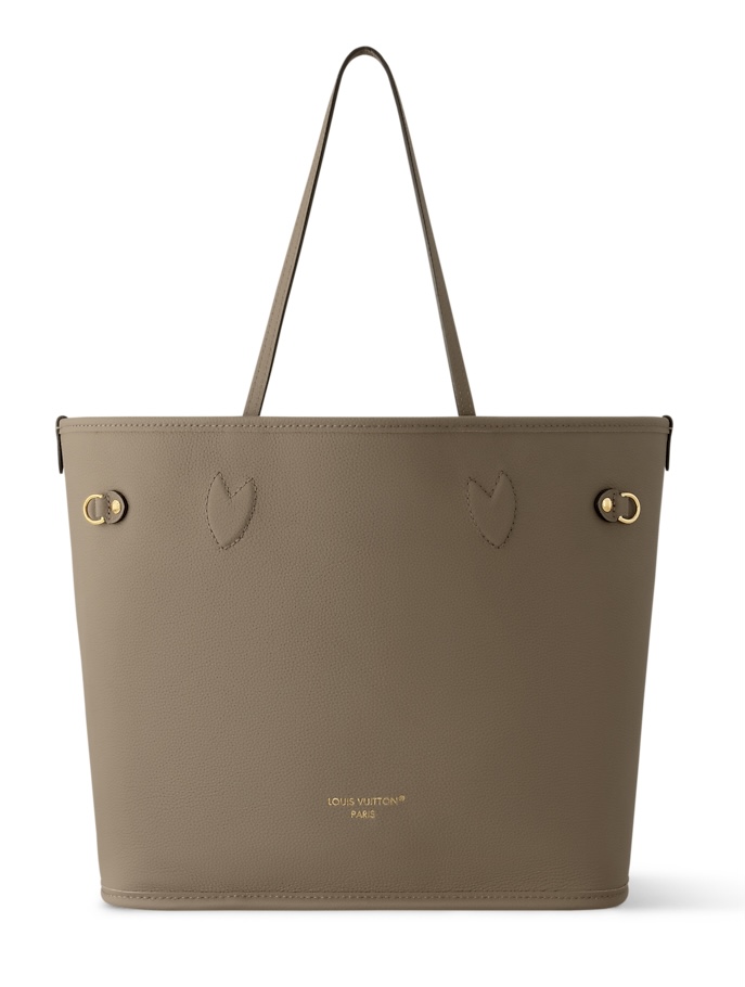 Сумка Louis Vuitton Neverfull Inside Out Mm Коричнево бежевая N