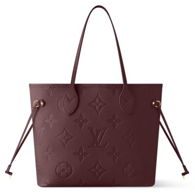 Сумка Louis Vuitton Neverfull Mm Бордовая N